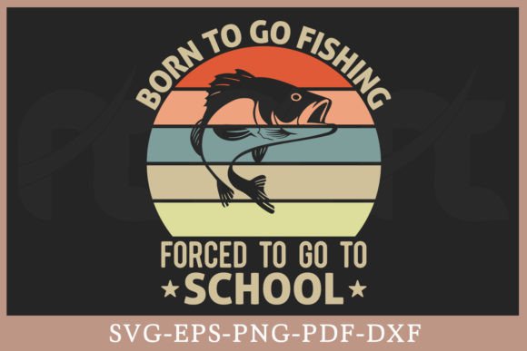Fishing Forced to Go to School Embroidery Design Review