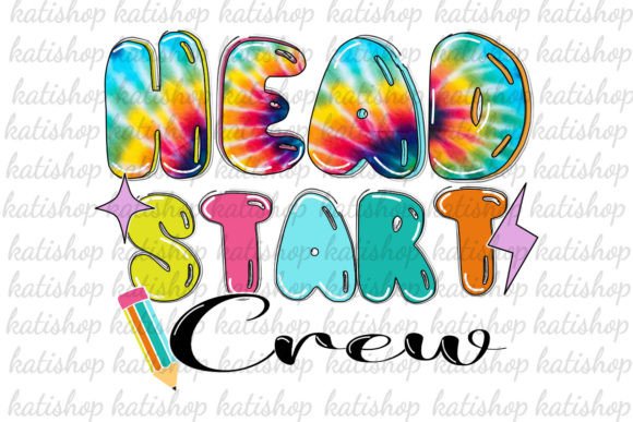 Head Start Crew Teacher Png Sublimation for Crafts and Graphics