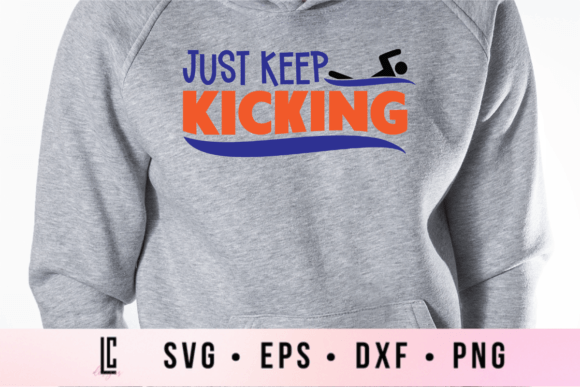 Just Keep Kicking SVG: A Dynamic Design Asset for Crafts and Graphics