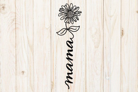 Mother Flower Svg: A Delicate Touch for Heartfelt Embroidery Projects