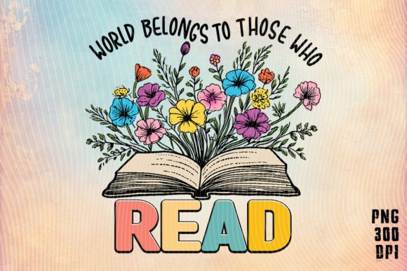 School World Belongs to Those Who Read – A Strong Graphic Design Asset for Crafts and Creative Branding