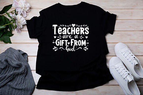 Teacher Are a Gift: A Versatile Graphics Asset for Crafts and Creative Projects